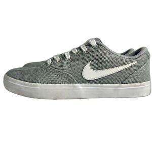 Nike SB Check‎ Solar 921464-002 Gray / White Shoes Sneakers Women's Size 6.5